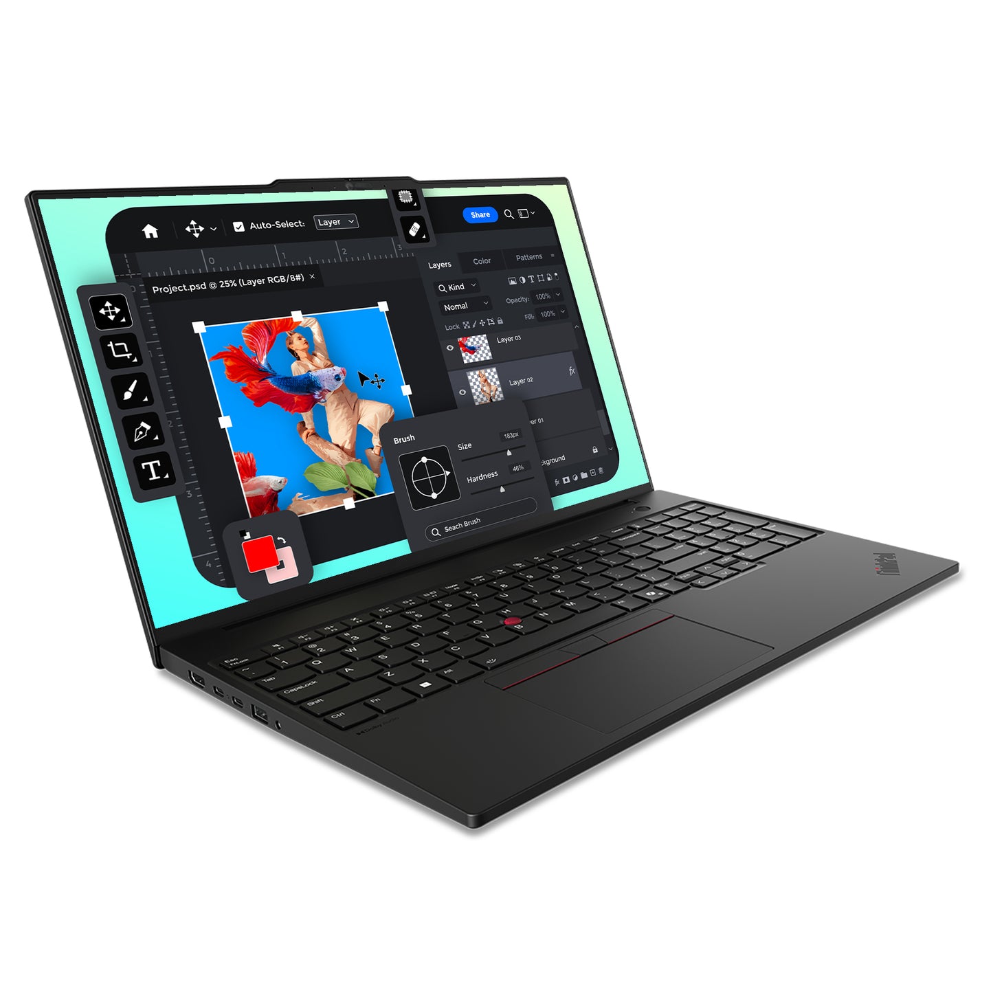 Lenovo ThinkPad P16s Gen 3 Mobile Workstation, Ultra 7-165H, 16" WUXGA (1920x1200), RTX 500, W11 Pro (Used-Acceptable)