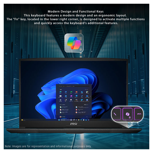 MSI Katana 15 HX Gaming Laptop, i7-14650HX, 15.6" QHD (2560x1440) 165Hz, RTX 5070