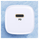 Usams USB C Charger, 20W USB-C PD Wall Charger, White
