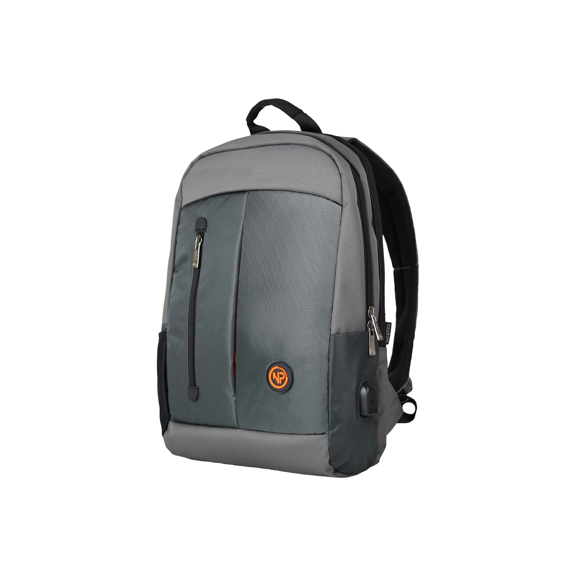 NPO CityLife+ Laptop Backpack,  With USB Charging Port,  Fits 15.6”